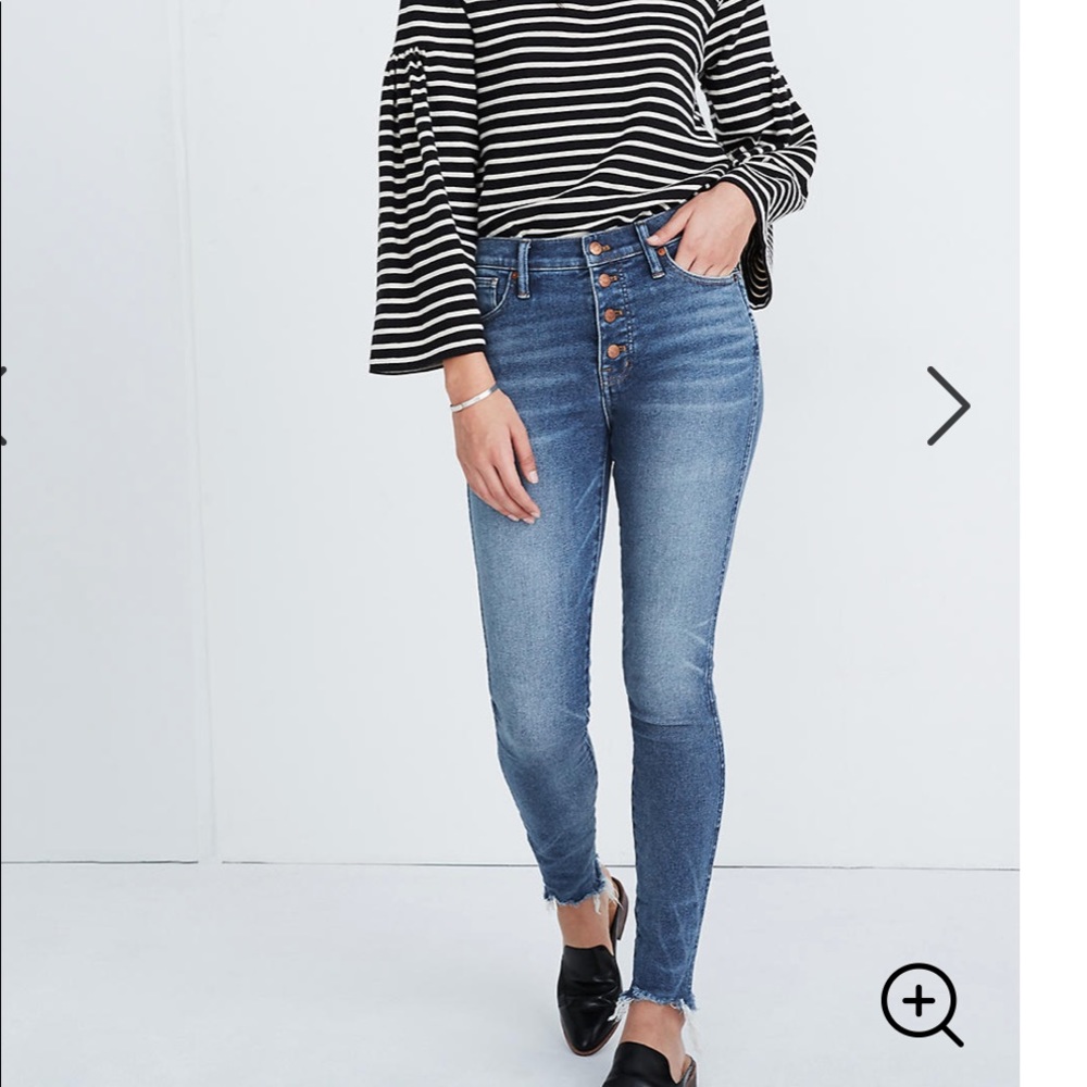 Madewell High Rise Skinnies
